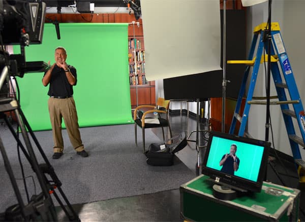 Video production behind the scenes